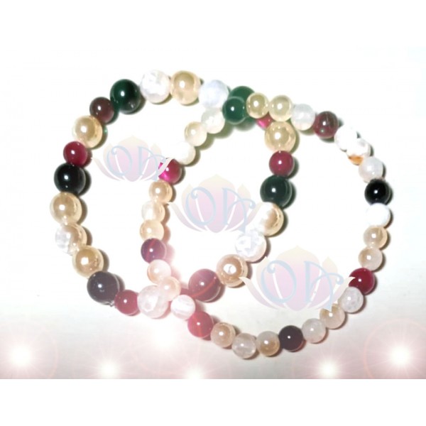 PULSEIRA ANCESTRAL - ALQUIMIA ROSA (C/ TURMALINA NEGRA E PEDRAS PRECIOSAS) PULSEIRA ANCESTRAL - ALQUIMIA ROSA (C/ TURMALINA NEGRA E PEDRAS PRECIOSAS)